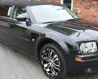 Black Chrysler 300c Limousine
