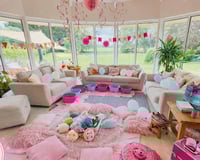 a cosy corner set up