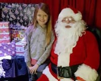 santa at little subs