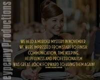 You're the detective!