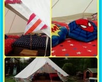 boys sleepover tent hire