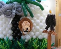 'Jungle Photo Wall' Corporate Open Day