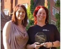 Helen Elvins & Model - Leanne