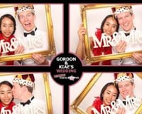 White background Photo Booth