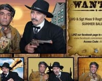 Wild West Themed Photo Booth