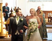 Harp at Wiveton Church