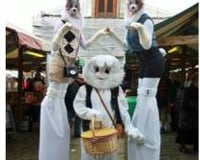 Stilt Walkers & Walkabout Characters