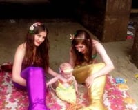 Meeting an Adorable Little Mermaid!