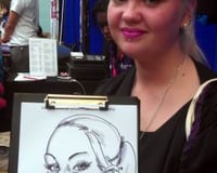 Caricature of a Girl