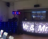 Led Mobile Bar / Mr & Mrs