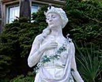 White marble Roman lady 