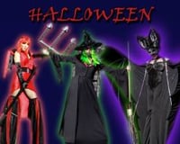 Halloween - Devil, Witch, Batbabe, Insectatrons