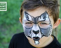 facepainting wolf