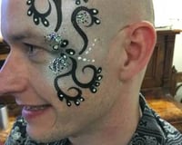 Face paint Fyl Scrolls