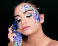Orchid Facepaint & Makeup