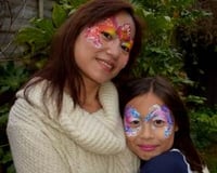 Mother & Child Flowery Princess Facepainting 
