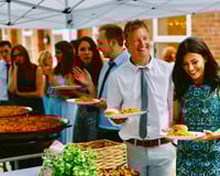 Mobile paella catering for weddings 