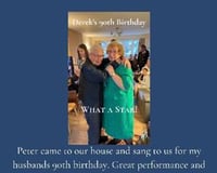 Derek's 90th Birthday