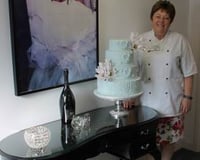 Yellow Butterfly Cakes & Sugarcraft reception area