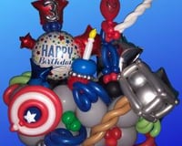 Super Hero Party Display 