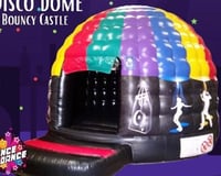 Disco Dome Bouncy Castle for kids