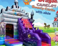 Dragon Camelot Bouncy Castle with Slide