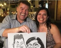 Alan Simpson caricature UK