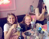 Children's milkshake and ice cream making workshop parties