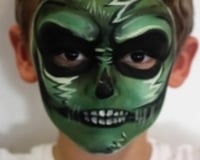 Little Zombie Monster in Menacing Greens : )