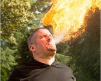Fire performer