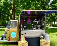 Piaggio bar- Cocktail bar setup