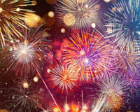 Mesmerizing Fireworks Display West Yorkshire