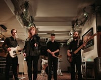 Rock Ceilidh Band looking down Devoncove Hotel