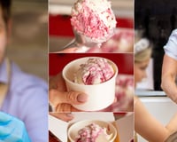 locally sourced gelato and soft serve