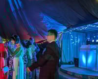 Wedding in the woods, Chipping Norton