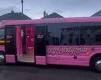 Pink Party Bus