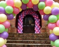 Spiral Balloon Arch