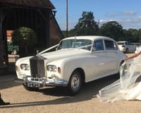 LWB Silver Cloud Rolls Royce wedding car