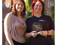 Helen Elvins & Model - Leanne