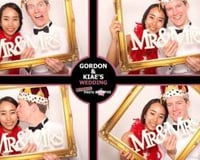 White background Photo Booth