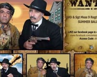 Wild West Themed Photo Booth