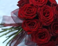 Red rose bouquet