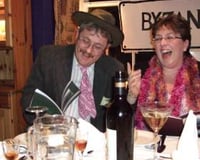 Dinner party in progress