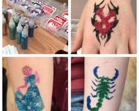 Izzy Glitter tattoo pics