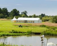Wedding marquee hire at the Yorkshire Arboretum