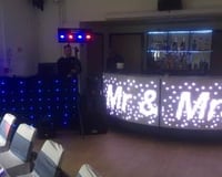 Led Mobile Bar / Mr & Mrs