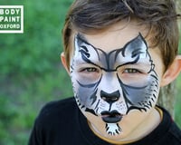 facepainting wolf