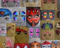 My Facepainting Menu changes frequently , depending on theme or event 