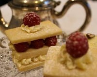 shortbread and raspberries room forty afternoon tea