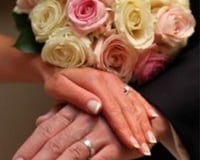 Avalanche & Sweet Avalanche Rose Hand Tied